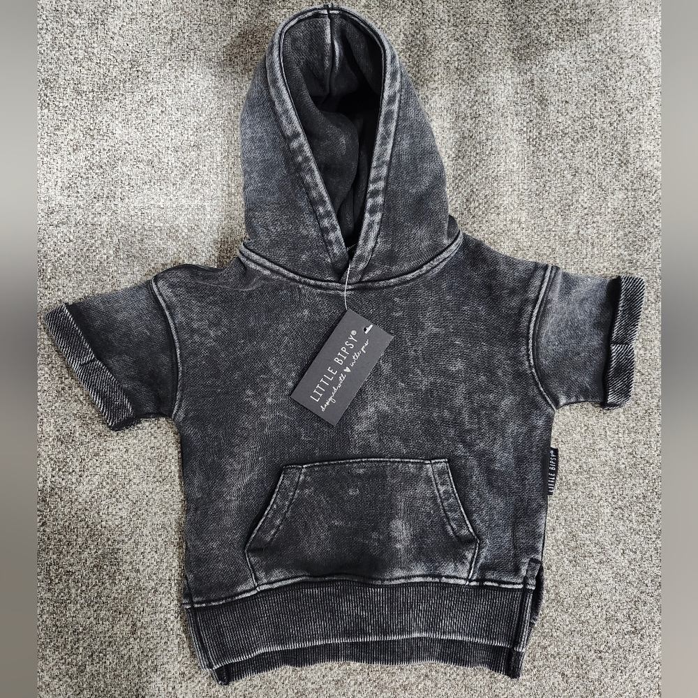 Little Bipsy Acid Wash Infant Hoodie